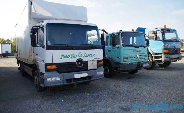 Camion Porteur 4x2 Bi Benne MERCEDES ATEGO 18