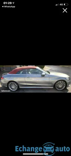Mercedes classe c 220 fascination cabriolet