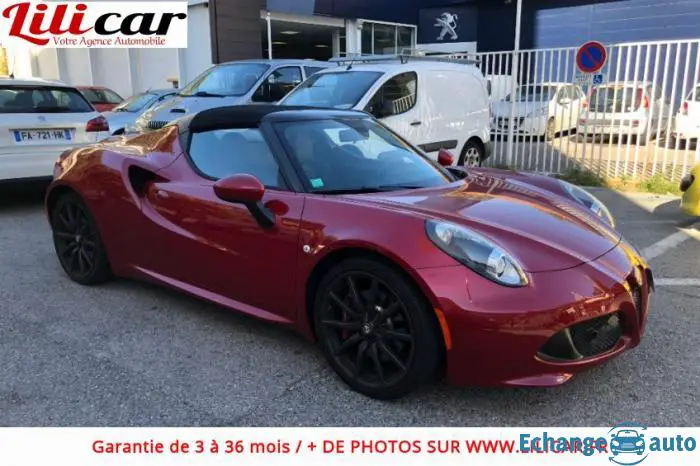 Alfa Romeo 4C SPIDER 1750 Tbi 240 ch TCT