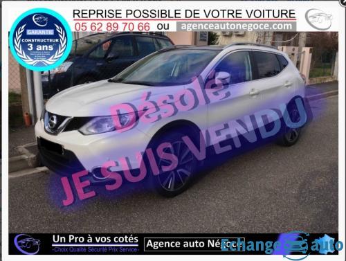 NISSAN Qashqai 1.6 dCi 130ch Tekna BLANC NACRE