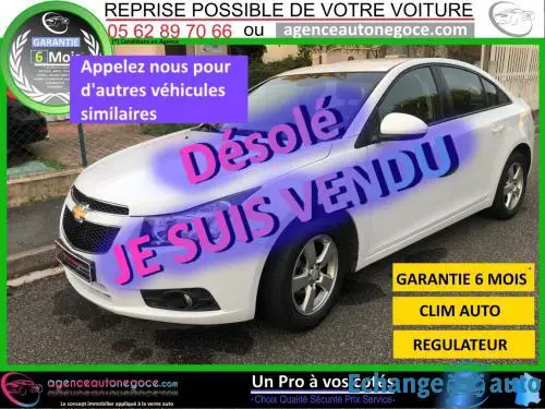 CHEVROLET Cruze 1.6 16V 124cv 79900 kms 