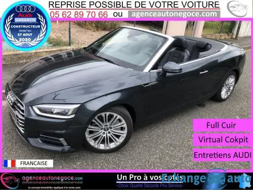 AUDI A5 CABRIOLET 2L TFSI 252 S tronic Design Luxe