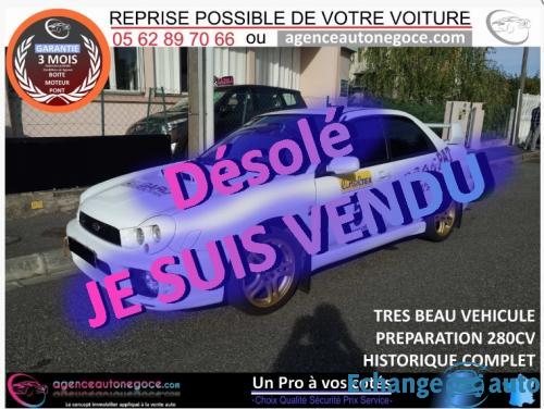 SUBARU Impreza 2.0 T 218ch WRX 4x4 avec Historique