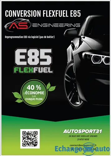 Conversion E85 Flexfuel Ethanol