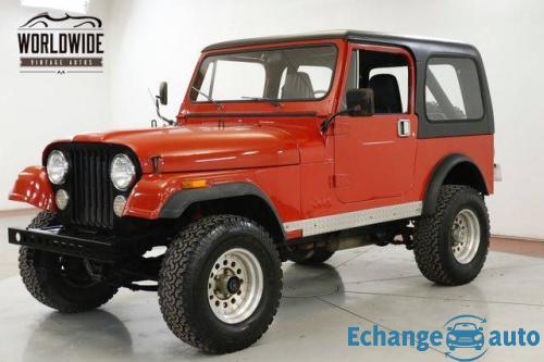 Jeep CJ 4x4 1985 prix tout compris