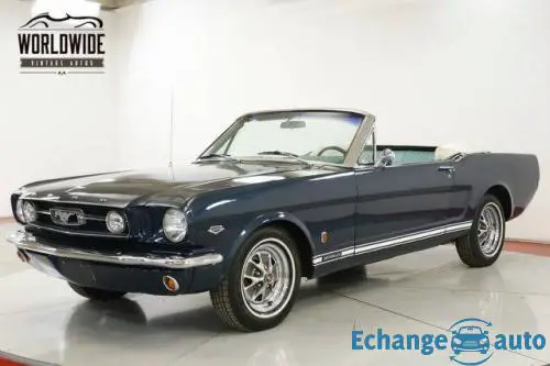Ford Mustang Gt pony pack 1966 prix tout compris