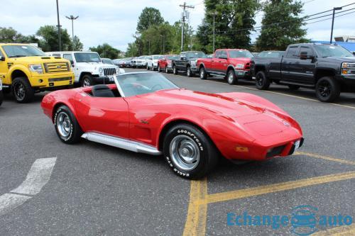 Chevrolet Corvette Cabriolet side pipe 1975prix tout compris