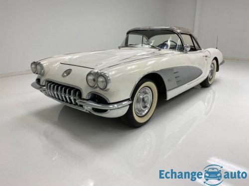 Chevrolet Corvette 327 v8 1958 prix tout compris