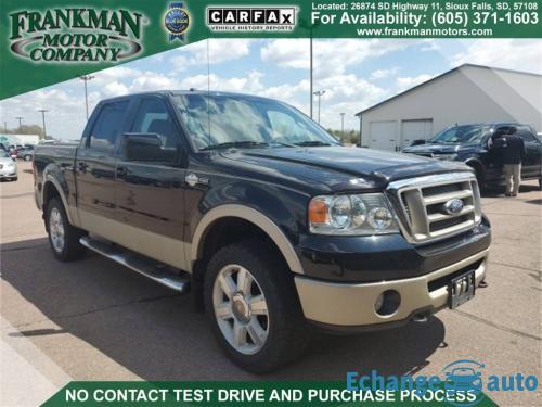 Ford F 150 E85 4x4 5,4 l v8 efi 24v ffv 2008 prix tout compris