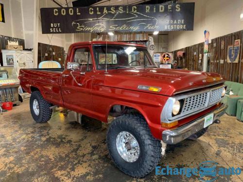 Ford F 250 High boy 4x4 ranger xlt 360 v8 1970 prix tout compris