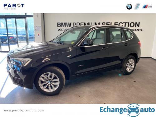 BMW X3 sDrive18dA 150ch Lounge Plus