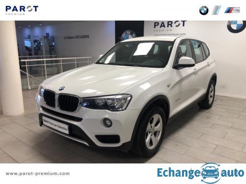 BMW X3 xDrive20d 190ch Executive
