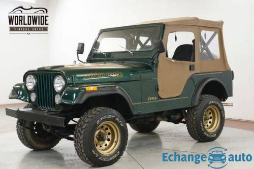 Jeep CJ Military 1982 prix tout compris