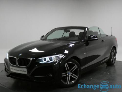 BMW Serie 2 Cabriolet 218dA 150ch Sport