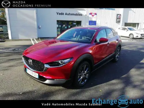Mazda CX-30 2.0L SKYACTIV-X 180CH M HYBRID BA6 EXCLUSIVE CUIR NOIR