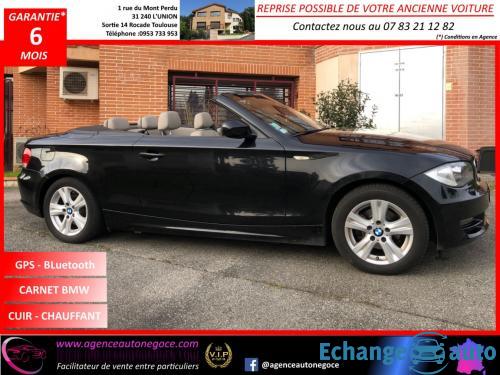 BMW SERIE 1 CABRIOLET E88 118d 143 ch Luxe Carnet