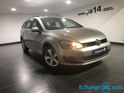 Volkswagen Golf Break 1.6 TDI 110 GPS CLIM 1MAIN!!