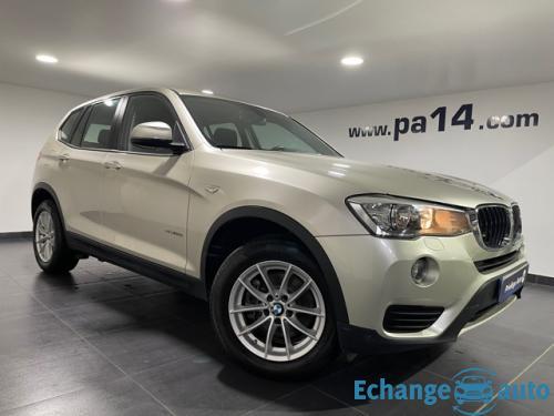 BMW X3 SDRIVE 18D BVA GPS CLIM 1MAIN 62870 KM!!!!!