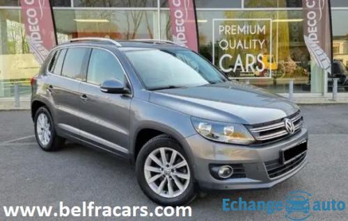 VOLKSWAGEN TIGUAN 2.0 TDI 110 CUIRCHAUFELEC/TOIPANO/CLIM/PDC/GPS/REGVIT/BLTH/JA/GAR12MOIS