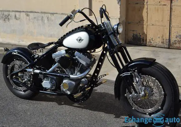 Harley Davidson Bobber rigide 1340