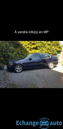 BMW série 3 (e46) 320i pack confort 170ch