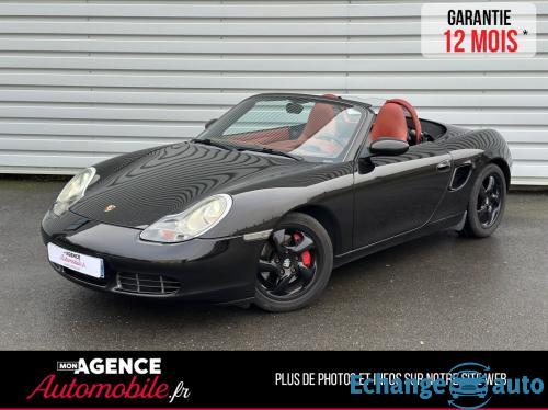 Porsche BOXSTER 986 S 3.2 252ch *Boite Méca *Cuir étendu *Pack Alu *Volant Sport *HISTORIQUE COMPLET