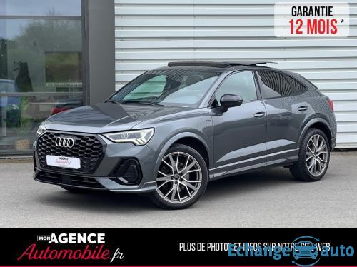 Audi Q3 Sportback 40 2.0 TDI 190 Ch Quattro S Tronic7 *Historique Complet *Attelage  / GARANTIE 12 M
