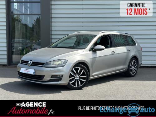 Volkswagen Golf 7 SW CARAT 1.6 TDI 105ch *Attelage Amovible*Phares LED*Entretien 100% VW / GARANTIE 