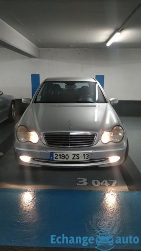 Mercedes classe c 220 cdi échange contre util
