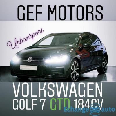 Volkswagen Golf 7 GTD 184CV 469e en LOA LLD CRÉDITS
