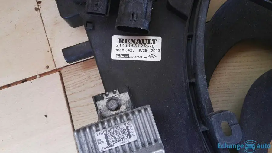 Ventilateur moteur pour Renault