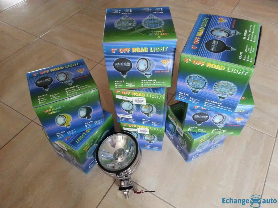 LONGUES PORTEES diam 16cm hallogene NEUF