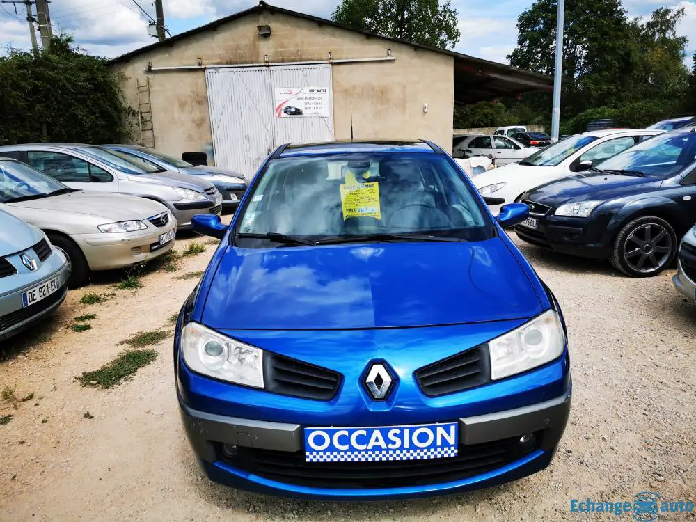 Renault MEGANE 2 ph 2 1.6l16s 112cv/panoramiq