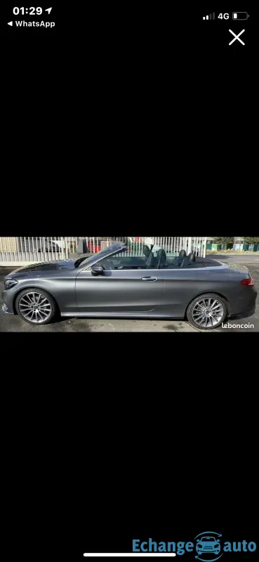 Mercedes classe c 220 fascination cabriolet