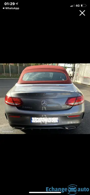Mercedes classe c 220 fascination cabriolet