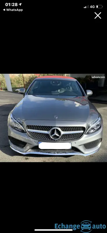 Mercedes classe c 220 fascination cabriolet