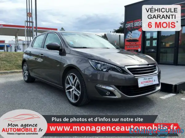 Peugeot 308 (II) Allure 1.6L 115 BlueHDI Gris Moka