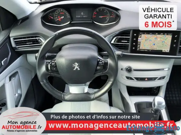 Peugeot 308 (II) Allure 1.6L 115 BlueHDI Gris Moka