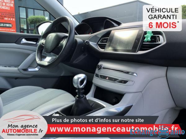 Peugeot 308 (II) Allure 1.6L 115 BlueHDI Gris Moka