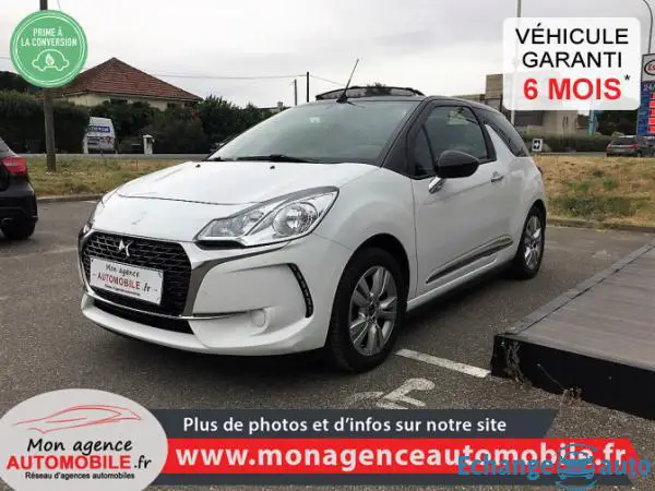 DS DS3 Cabriolet 82Ch 1.2 Vti BE Chic