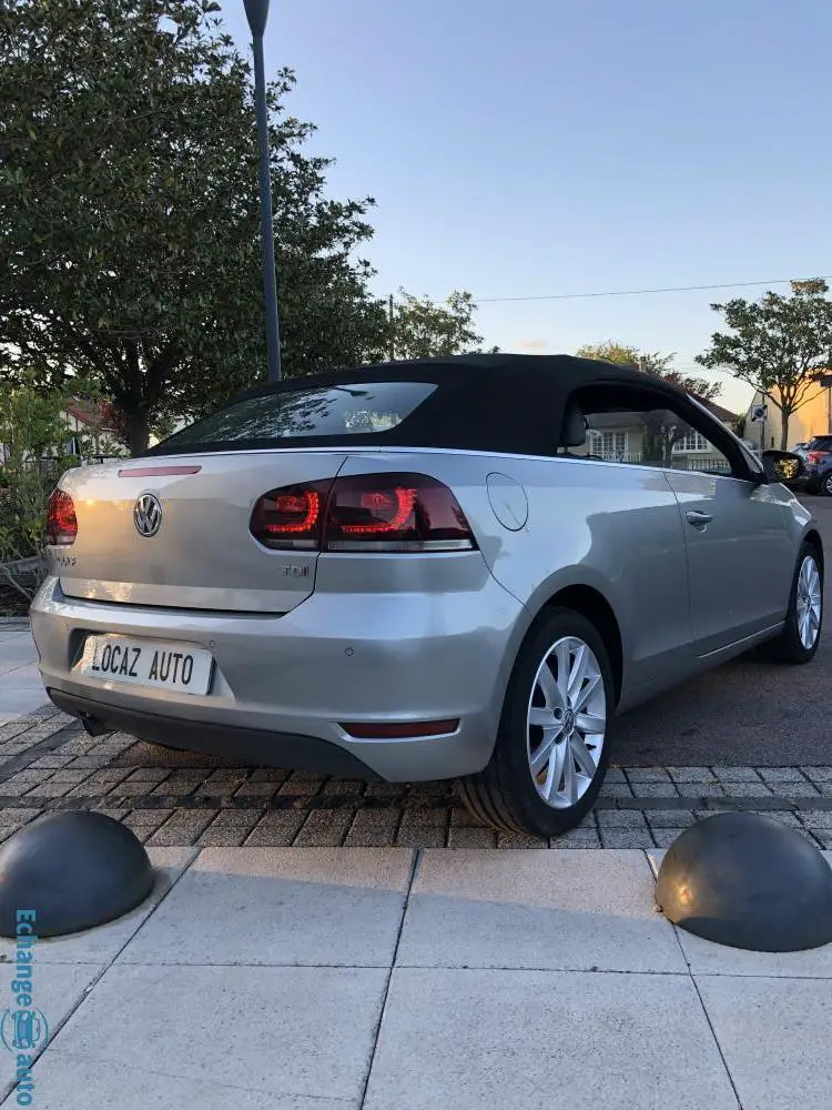 VOLKSWAGEN GOLF VI CABRIOLET 1.6 TDI 105 FAP