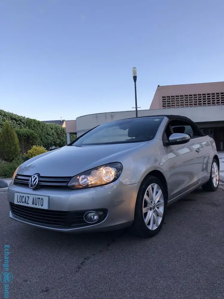 VOLKSWAGEN GOLF VI CABRIOLET 1.6 TDI 105 FAP