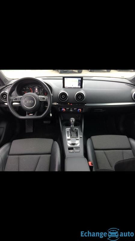 Audi A3 limousine 2L blanche 150ch  s Line