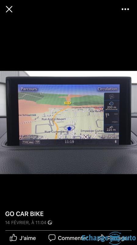 Audi A3 limousine 2L blanche 150ch  s Line