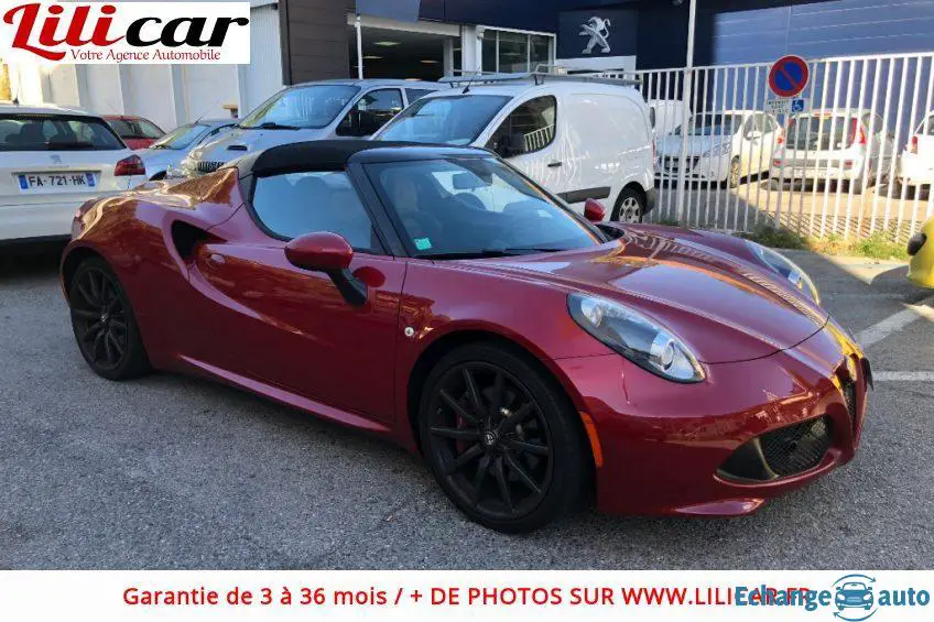 Alfa Romeo 4C SPIDER 1750 Tbi 240 ch TCT