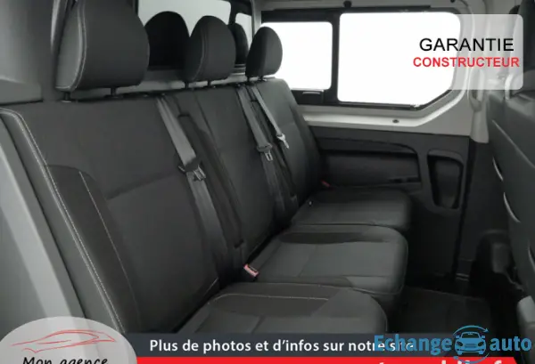 Renault Trafic 5 PLACES CABINE APPROFONDIE L2H1 1200 KG DCI 125 ENERGY E6 GRAND CONFORT