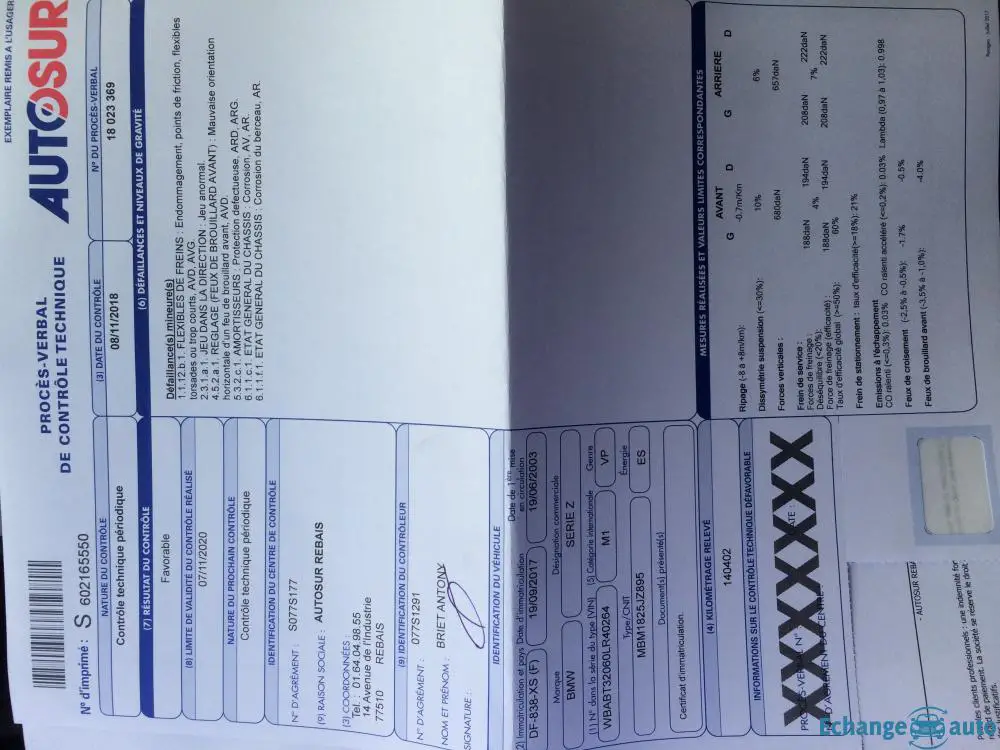 BMW Z4 2.5i 192cv RHD 2003