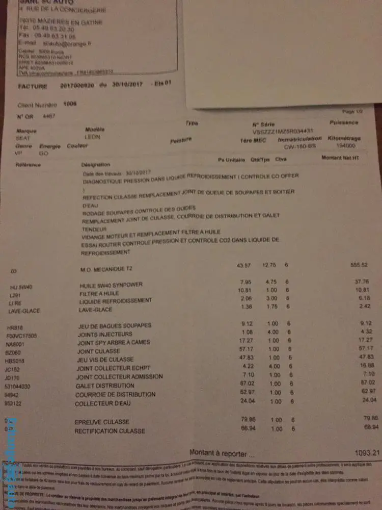 Échange seat leon  contre quad