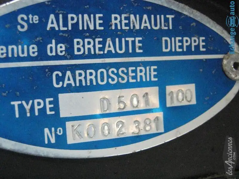 ALPINE EUROPA CUP V6 Turbo seul 69 au monde