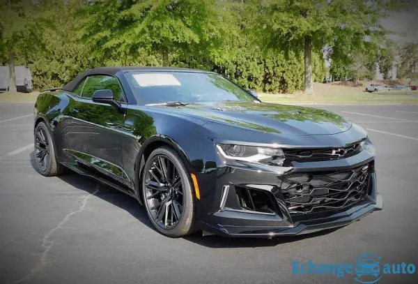 Chevrolet Camaro Zl1 convertible v8 6.2 l supercharged bva10 650hp